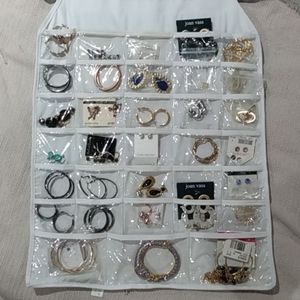 Costume jewelry with holder bag included